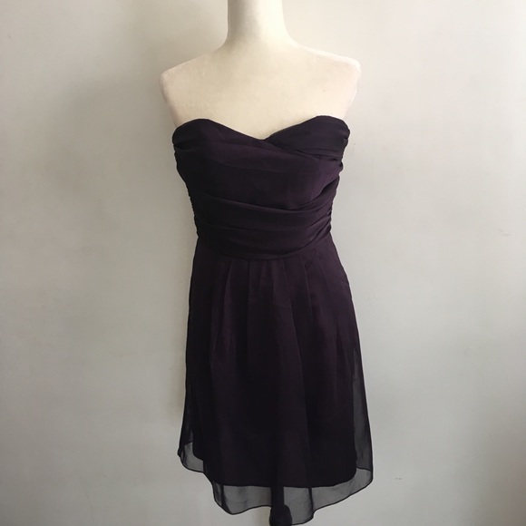 Alvina Valenta Plum Cocktail Dress - Picture 2 of 7